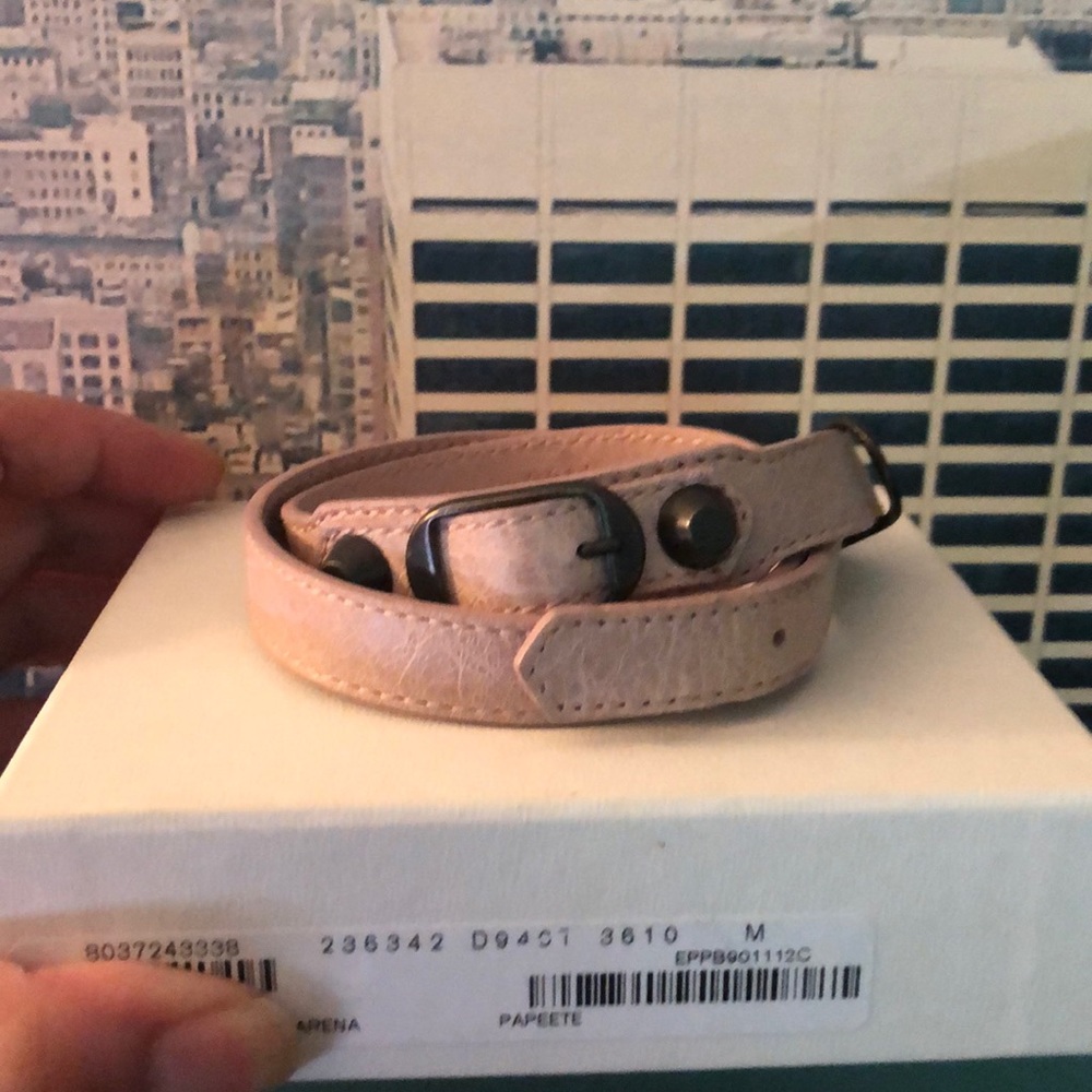 Balenciaga arena classic bracelet